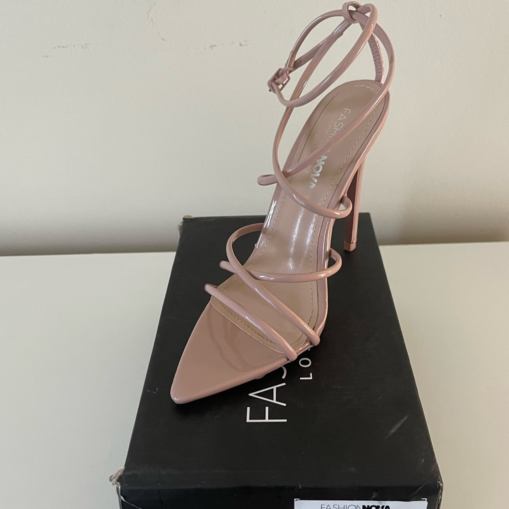 Fashion Nova Nude Pumps/Heels